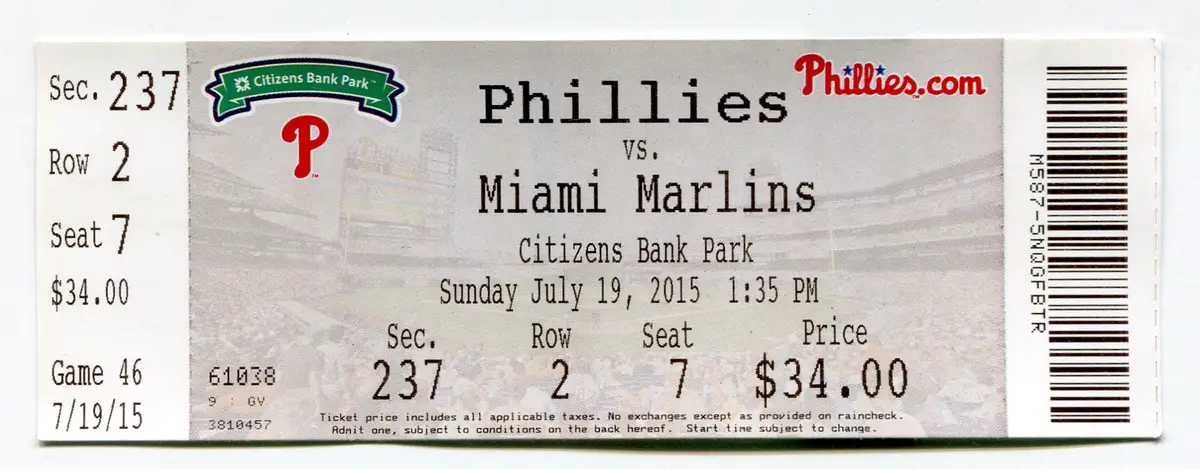 Phillies Tickets